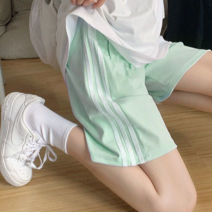 【KB-628】2022休閒運動短褲女新款夏季ins潮五分褲百搭情侶男女款直筒褲子