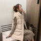 【AZ-112330】2022新款羽絨棉馬甲女秋冬長款棉服寬鬆棉衣背心坎肩外套