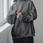 【AA-111408】日韓新品 2022秋冬加厚衛衣女式半高領寬鬆大版加絨外衣 跨境